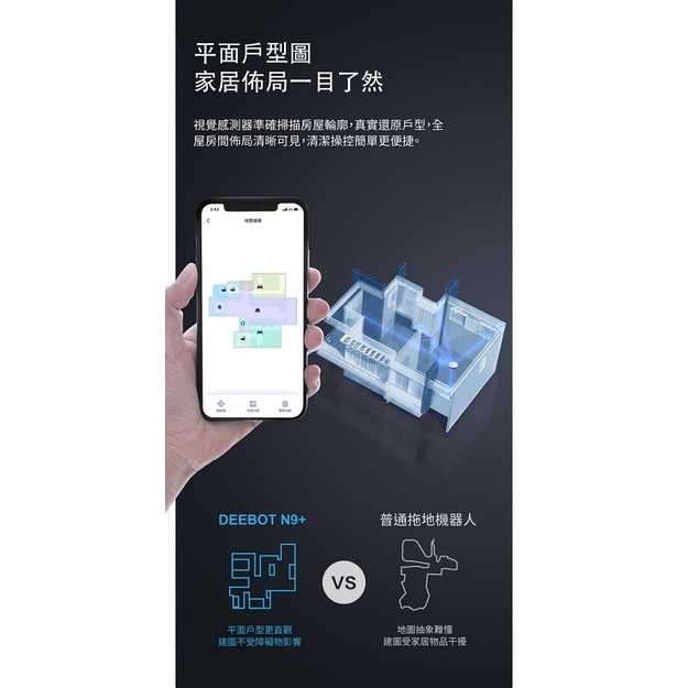 【GAME休閒館】ECOVACS 科沃斯《DEEBOT N9+ 自動回洗掃地機器人 APP/風乾/掃拖/一體智能》