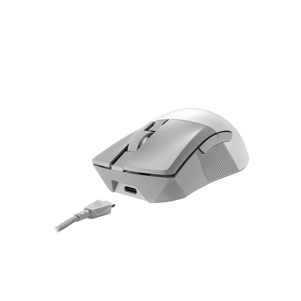 【期間送滑鼠墊】華碩 ROG Gladius III Wireless AimPoint 無線電競滑鼠 白色【現貨】