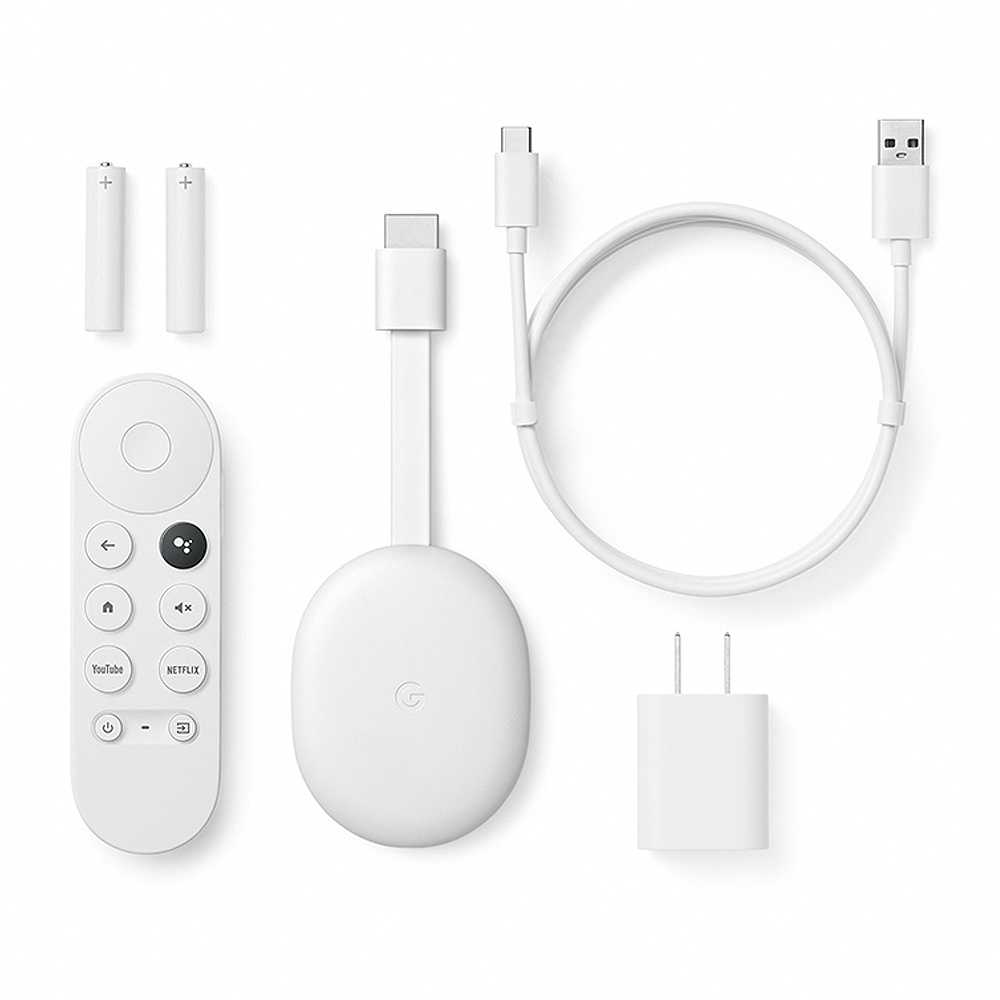 【GAME休閒館】Google Chromecast4 HD (支援Google TV) 台灣公司貨【現貨】IP0689
