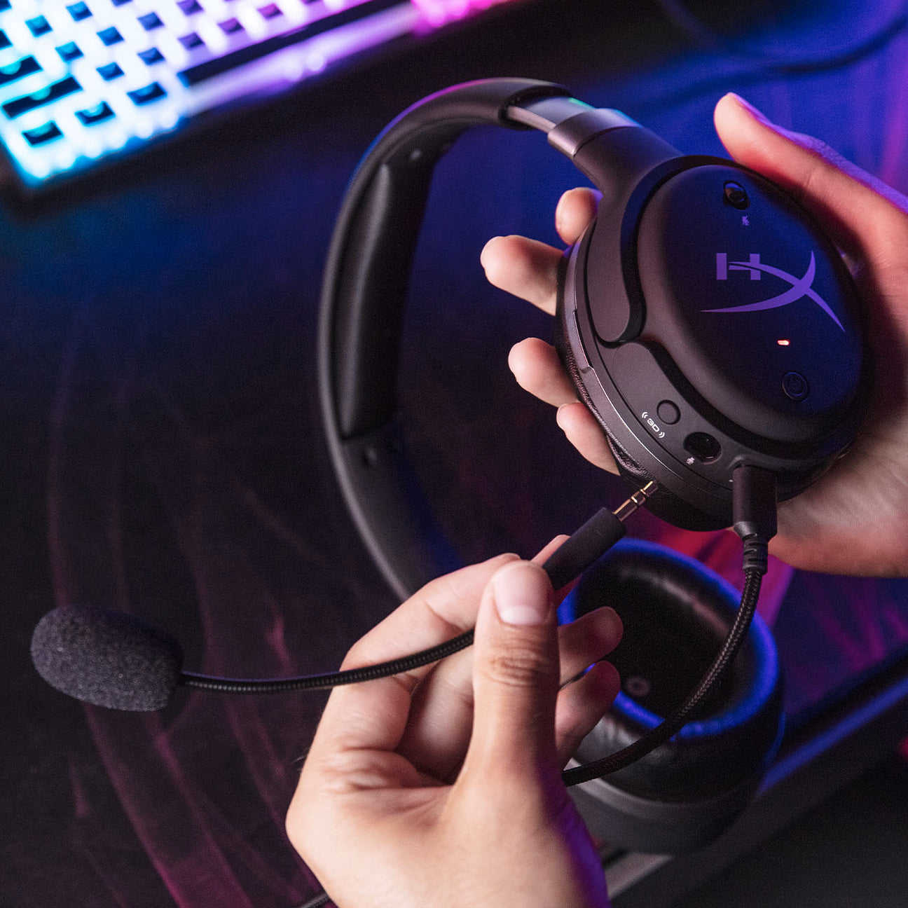 【GAME休閒館】HyperX Cloud Orbit S 電競耳機 3D環繞音效/頭部追蹤技術