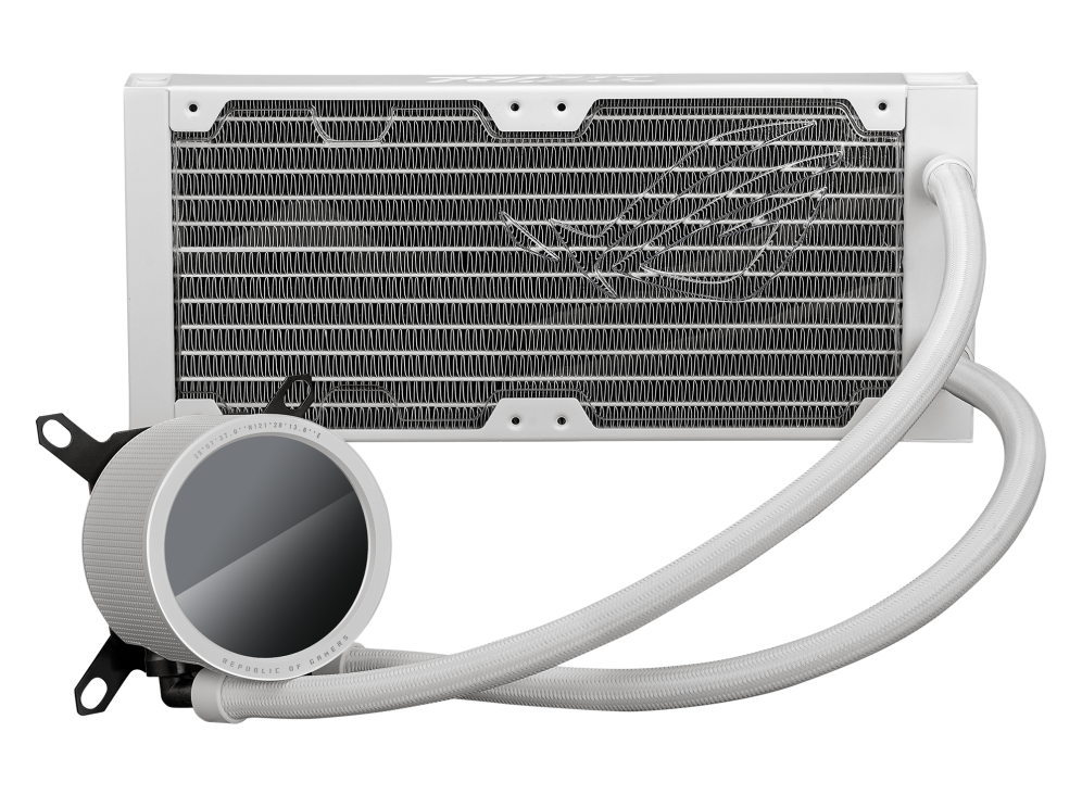 ASUS《 ROG RYUO III 240 ARGB 白龍王三代 一體式CPU 水冷散熱器 白色 》【預購】