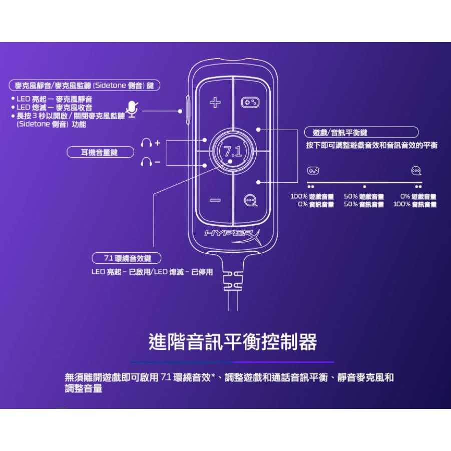 【GAME休閒館】HyperX Cloud Alpha S 電競耳機 7.1環繞音效