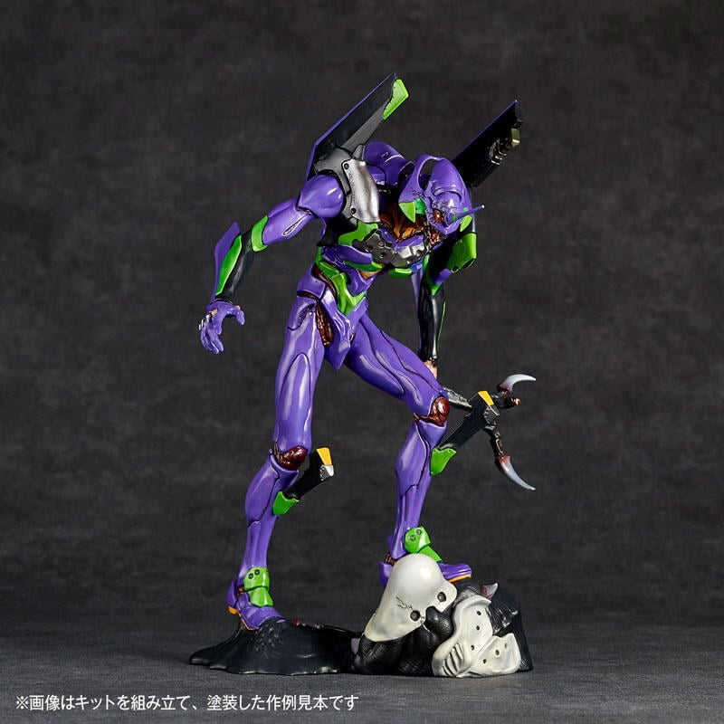 海洋堂 ARTPLA 福音戰士 EVA 初號機 暴走 組裝模型(自行塗裝) 23cm 11月【預購8/14】