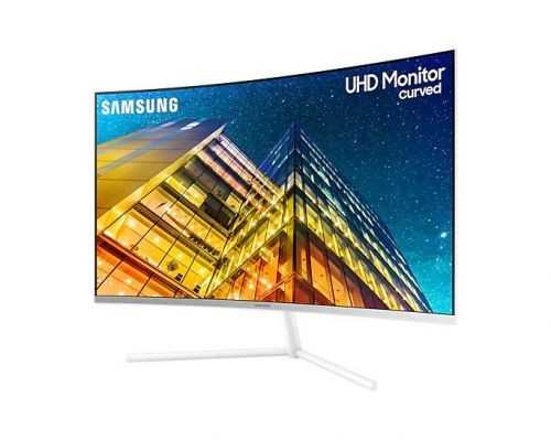 【GAME休閒館】SAMSUNG 三星 32吋 4K UHD曲面顯示器 白色 U32R591CWC