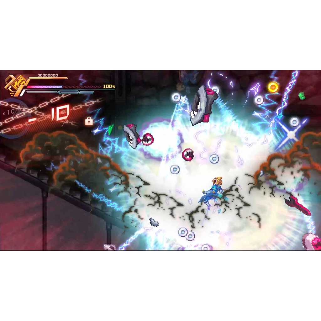 【GAME休閒館】PS4《蒼藍雷霆 GUNVOLT 3 鎖環》中文版【現貨】