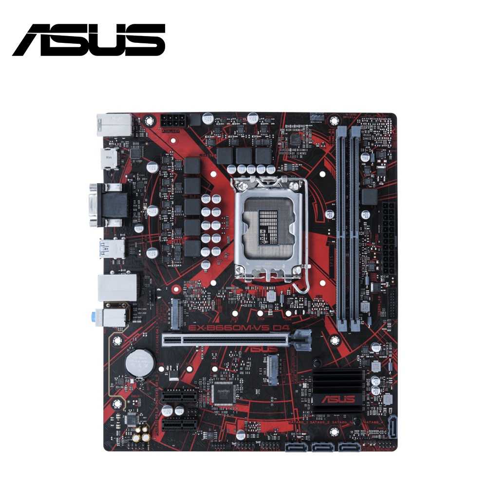 【GAME休閒館】ASUS 華碩 EX-B660M-V5 D4 主機板 M-ATX/1700腳位【預購】