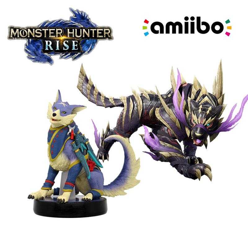 【GAME休閒館】NS Switch Amiibo《怨虎龍 加爾克 艾路》魔物獵人 崛起系列【現貨】