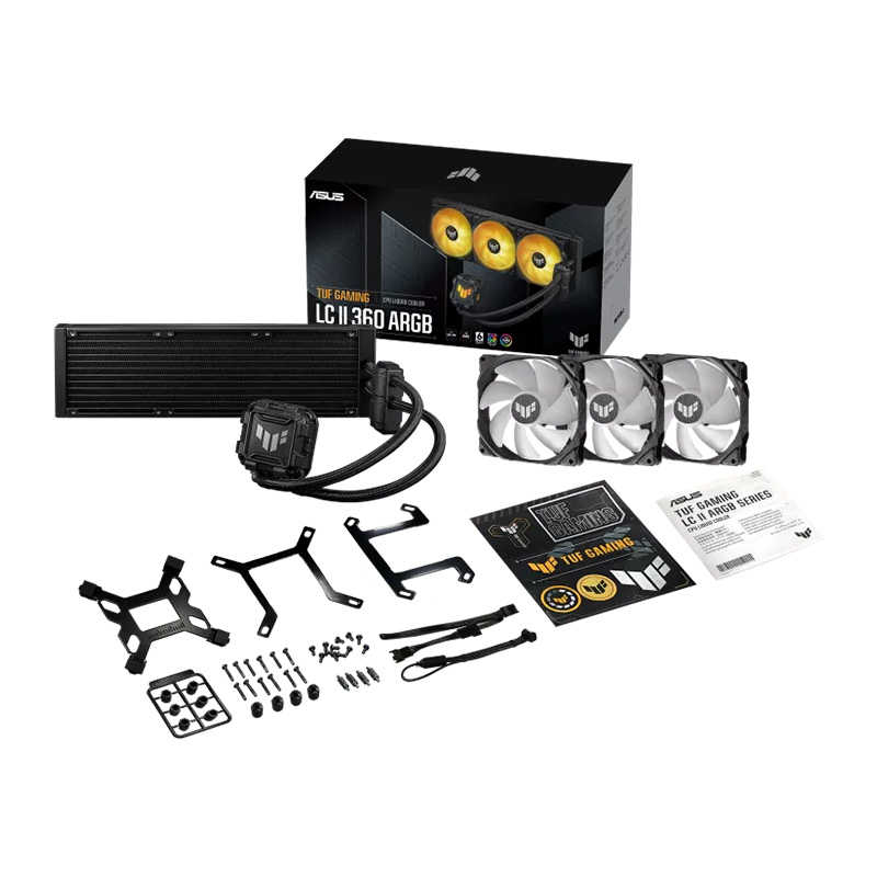 ASUS《 TUF GAMING LC II 360 ARGB 一體式CPU 水冷散熱器 》【預購】