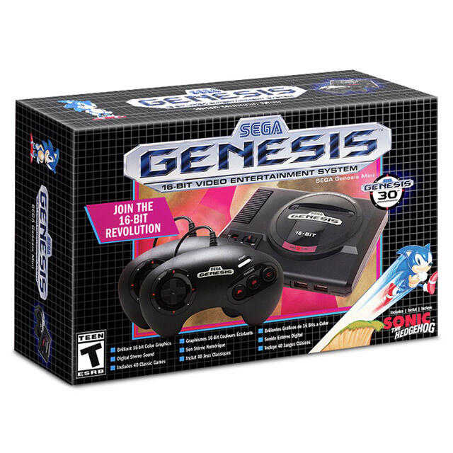 SEGA Genesis Mini 亞洲美版主機EN0817【現貨】【GAME休閒館】