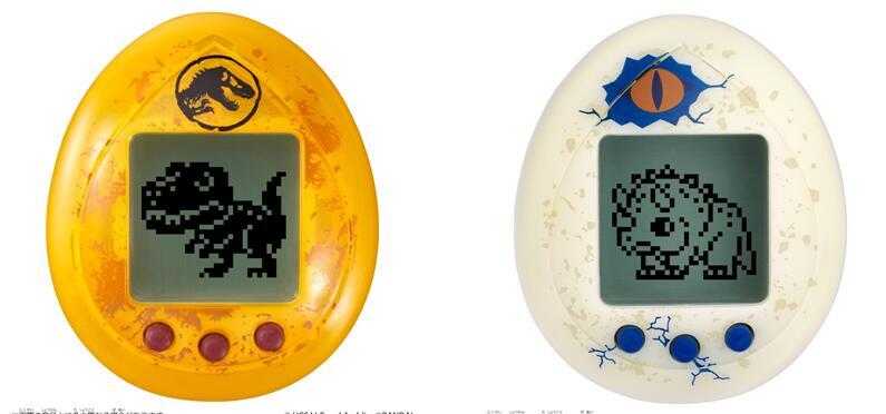 【GAME休閒館】侏羅紀世界 x 塔麻可吉 寵物機 寵物蛋 恐龍蛋 琥珀黃色 \u0026 白色【現貨】