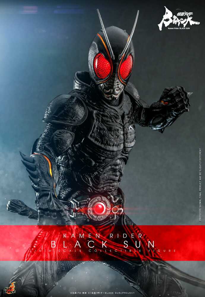 Hot toys TMS100 假面騎士 BLACK SUN 黑日 24年Q2上市【預購8/27止】