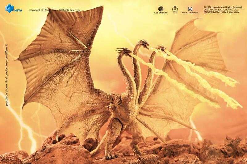 【GAME休閒館】HIYA 海雅 哥吉拉 怪獸之王 基多拉 引力射線 35CM Q2上市【預購4/19止】