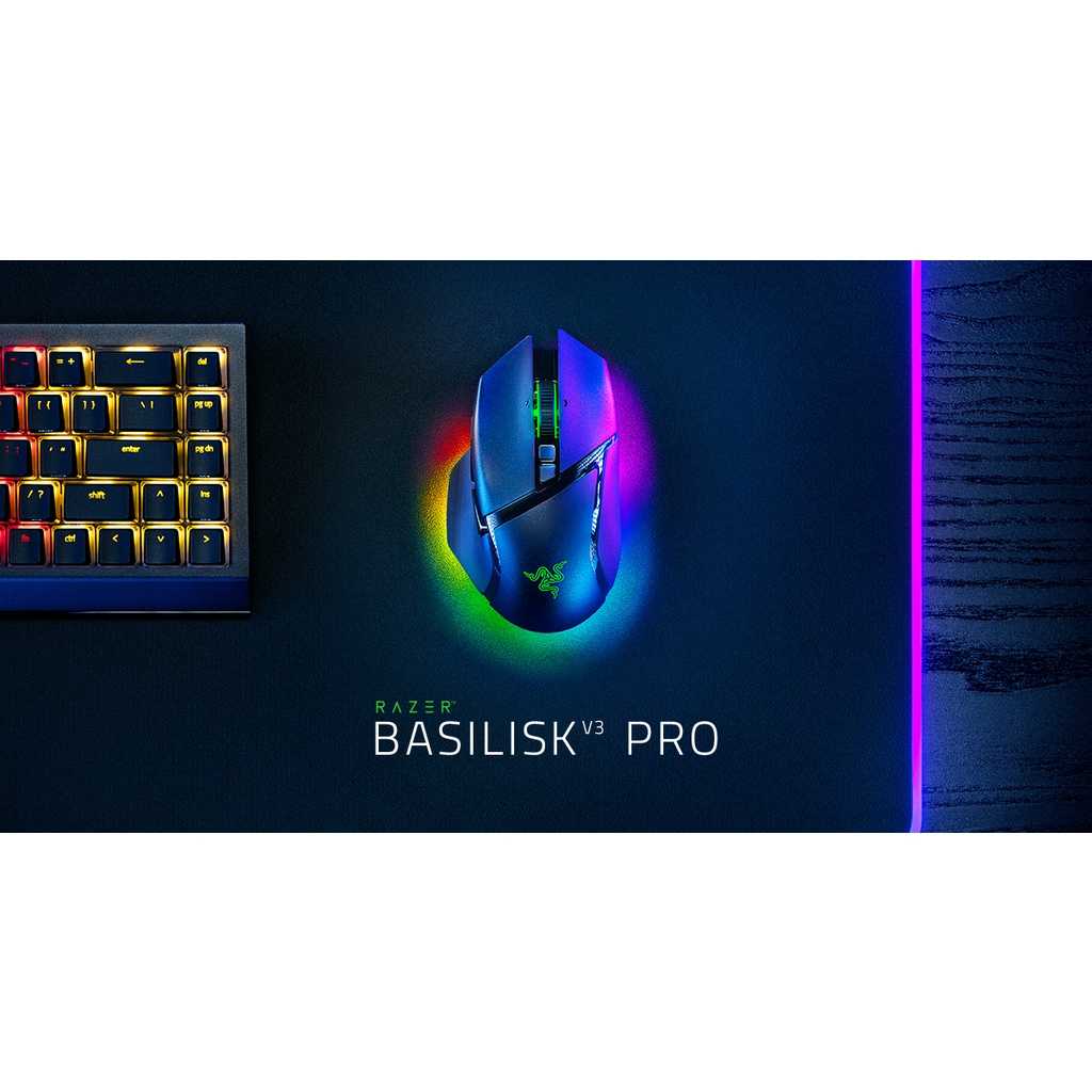 【領券折價】Razer 雷蛇 BASILISK V3 ‍PRO 巴塞利斯蛇 V3 PRO 無線電競滑鼠