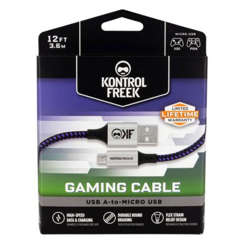 【GAME休閒館】KontrolFreek A-to-USB Micro Gaming Cable 編織傳輸線【現貨】