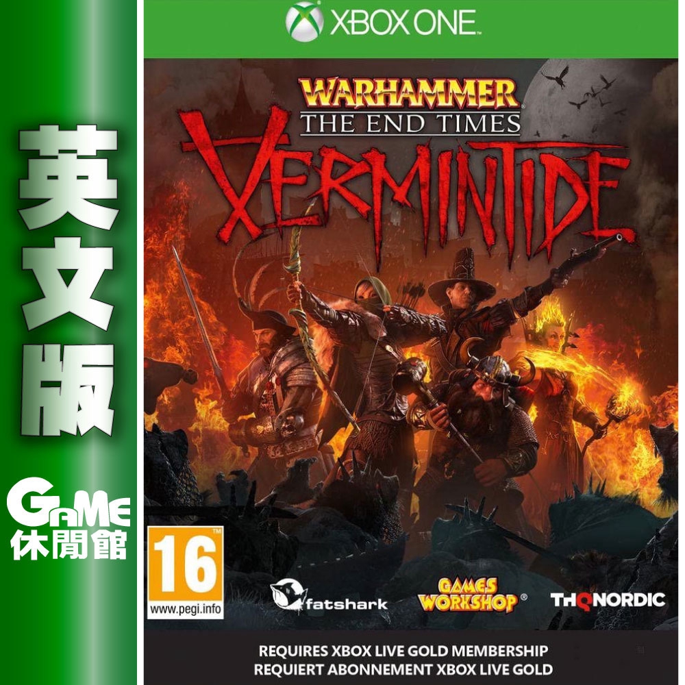 XBOX ONE 戰鎚末世鼠疫 Warhammer End Times 英文歐版 【盒裝現貨新品未拆】【GAME休閒館】