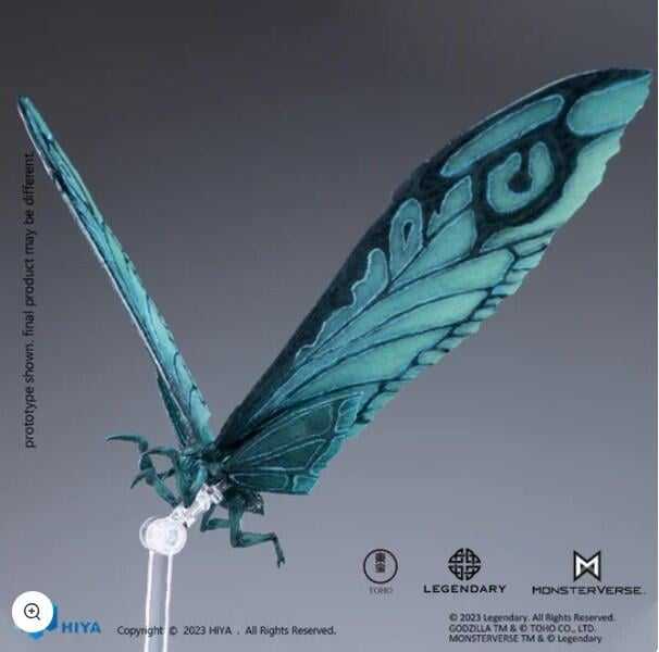 【GAME休閒館】HIYA 哥吉拉2 怪獸之王 摩斯拉 Emerald Titan 可動公仔 Q3【預購2/21】
