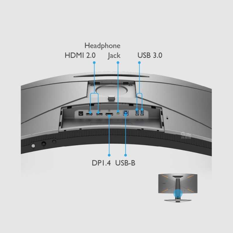 GAME休閒館】BenQ《 MOBIUZ 34型2K 曲面電競螢幕EX3410R 》 - GAME休閒