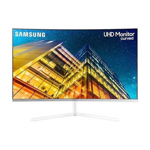 【GAME休閒館】SAMSUNG 三星 32吋 4K UHD曲面顯示器 白色 U32R591CWC