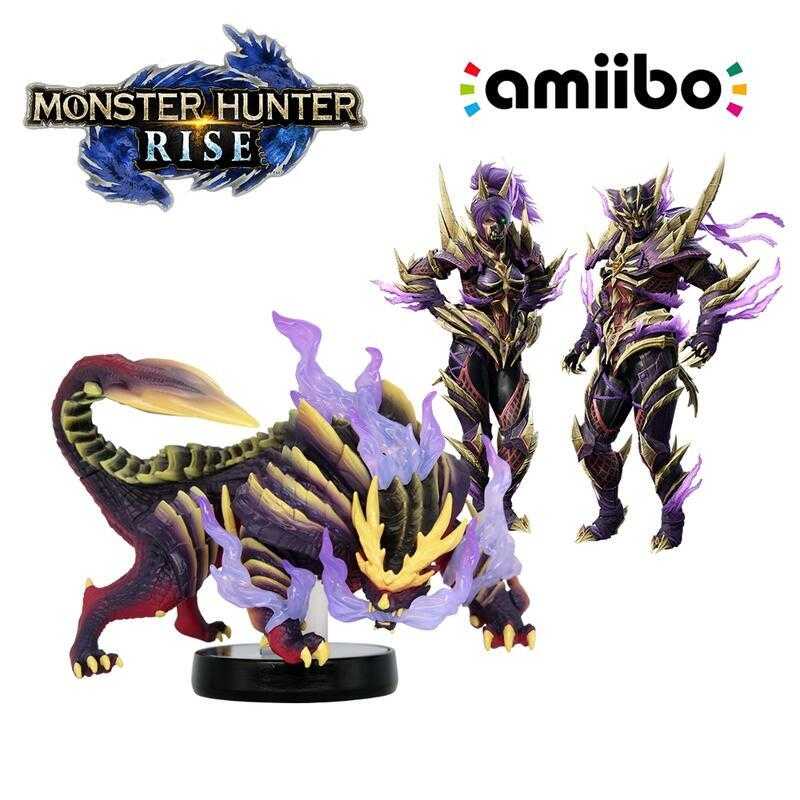 【GAME休閒館】NS Switch Amiibo《怨虎龍 加爾克 艾路》魔物獵人 崛起系列【現貨】