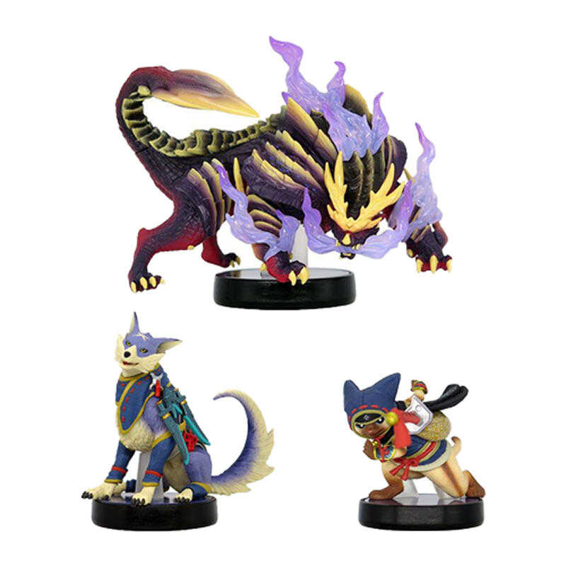 【GAME休閒館】NS Switch Amiibo《怨虎龍 加爾克 艾路》魔物獵人 崛起系列【現貨】