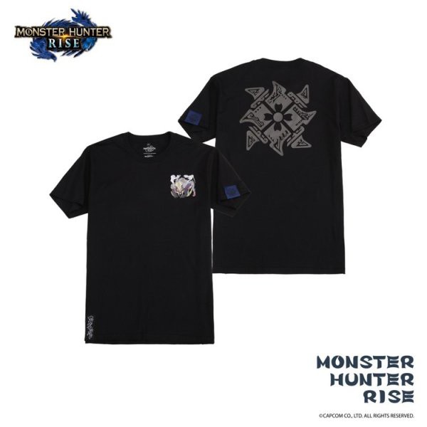 GAME休閒館】魔物獵人崛起Monster Hunter Rise 黑T-shirt 【現貨