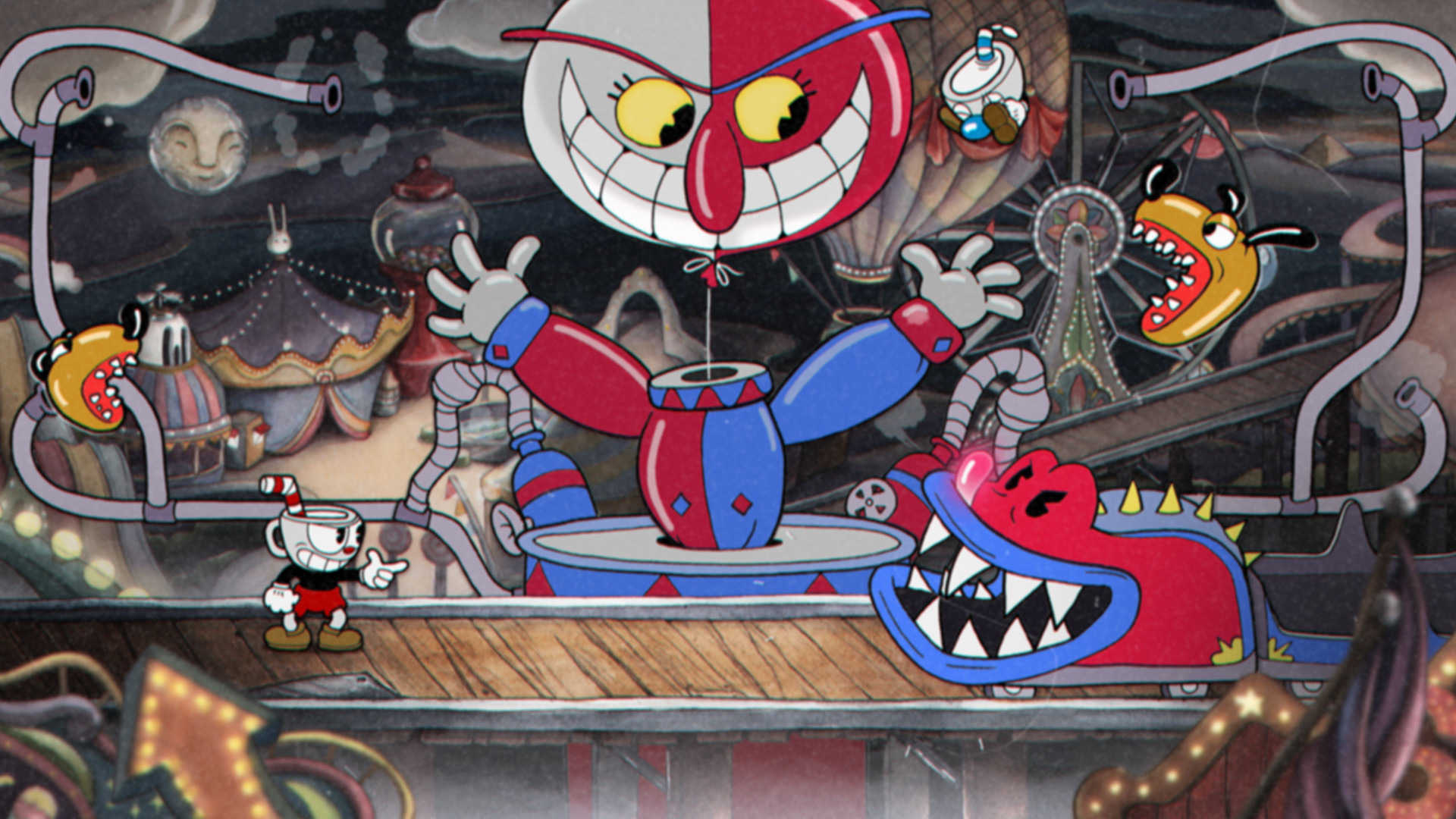 【GAME休閒館】NS Switch《茶杯頭 Cuphead》國際中文限定版【現貨】