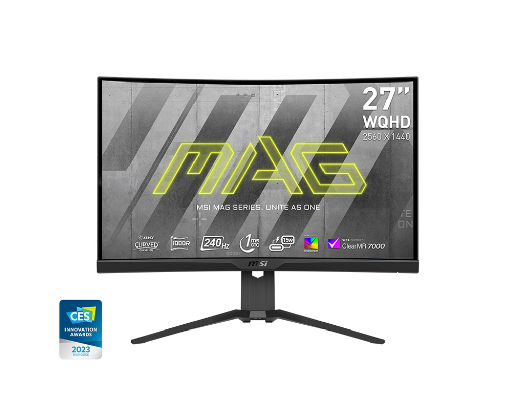 【GAME休閒館】MSI 微星《 MAG 275CQRXF 電競曲面螢幕 》