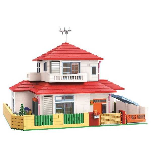 【GAME休閒館】QMAN Keepplay 啟蒙積木 蠟筆小新 野原新之助的家【現貨】QM0018