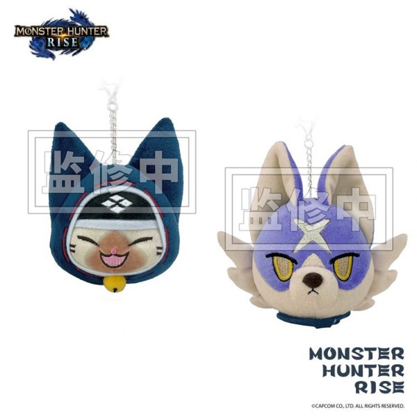 【GAME休閒館】魔物獵人 崛起 Monster Hunter Rise 鑰匙圈 隨從加爾克 艾路 兩款選  【現貨】