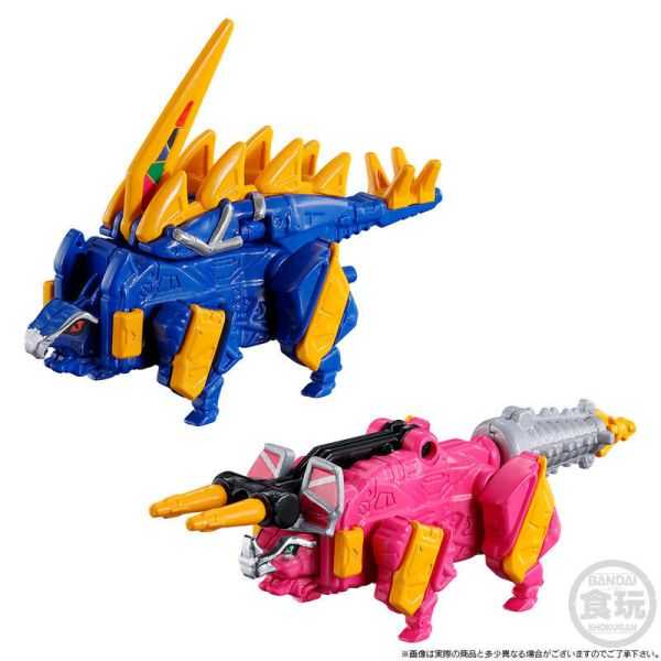 【GAME休閒館】萬代 MINIPLA 獸電戰隊強龍者 強龍神 暗黑\u0026劍針龍\u0026鑽角龍 盒玩 12月【預購5/22止】