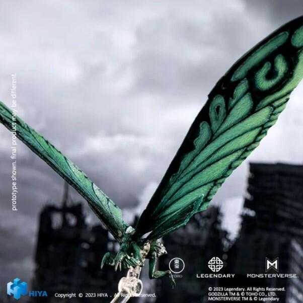 【GAME休閒館】HIYA 哥吉拉2 怪獸之王 摩斯拉 Emerald Titan 可動公仔 Q3【預購2/21】