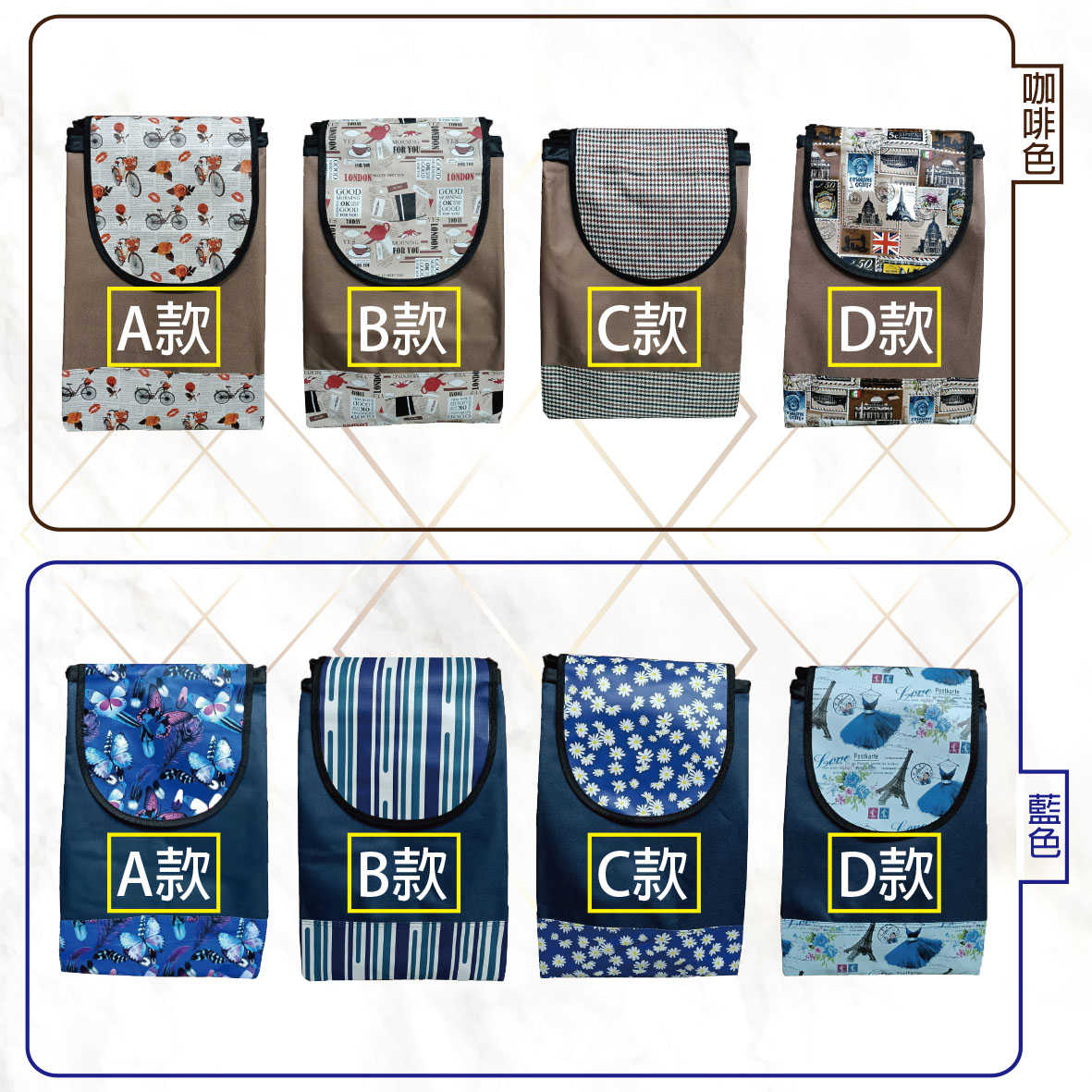 輕便小單輪購物車