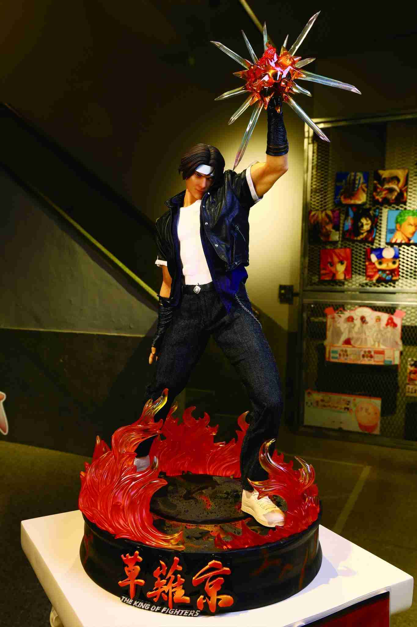 Gk雕像拳皇系列草薙京1 4 Snk 開天工作室正版全球限量600隻附證明書 九號基地 線上購物 有閑娛樂電商