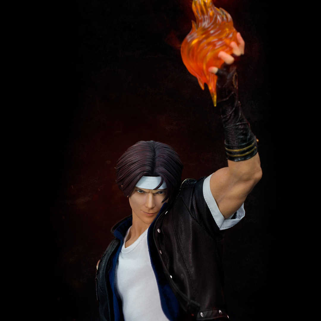 Gk雕像拳皇系列草薙京1 4 Snk 開天工作室正版全球限量600隻附證明書 九號基地 線上購物 有閑娛樂電商