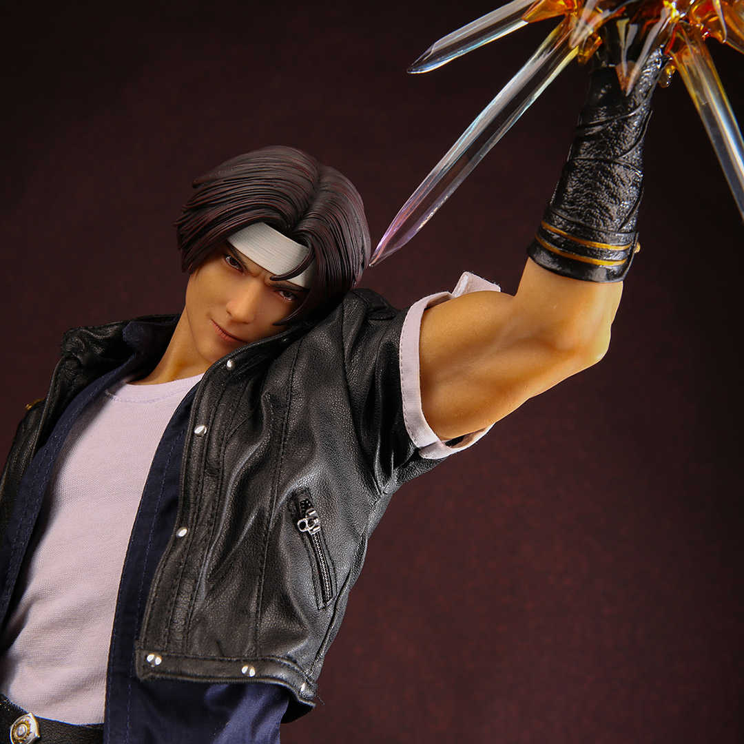 Gk雕像拳皇系列草薙京1 4 Snk 開天工作室正版全球限量600隻附證明書 九號基地 線上購物 有閑娛樂電商