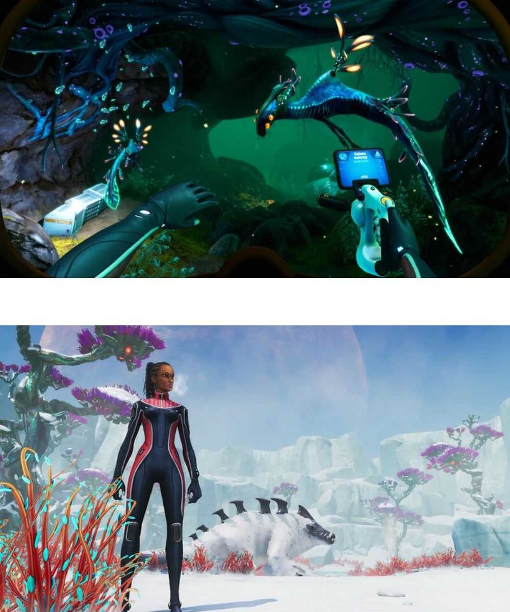 【電玩屋】NS SWITCH 深海迷航+ 深海迷航: 冰點之下 Subnautica 中文版