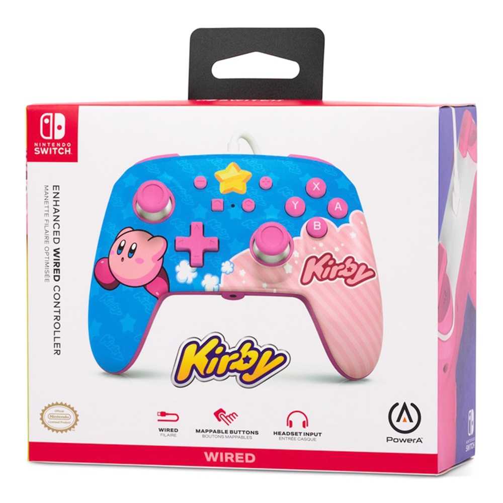 【電玩屋】NS SWITCH POWER A 星之卡比 有線控制器 SWITCH手把 SWITCH搖桿 原廠認證