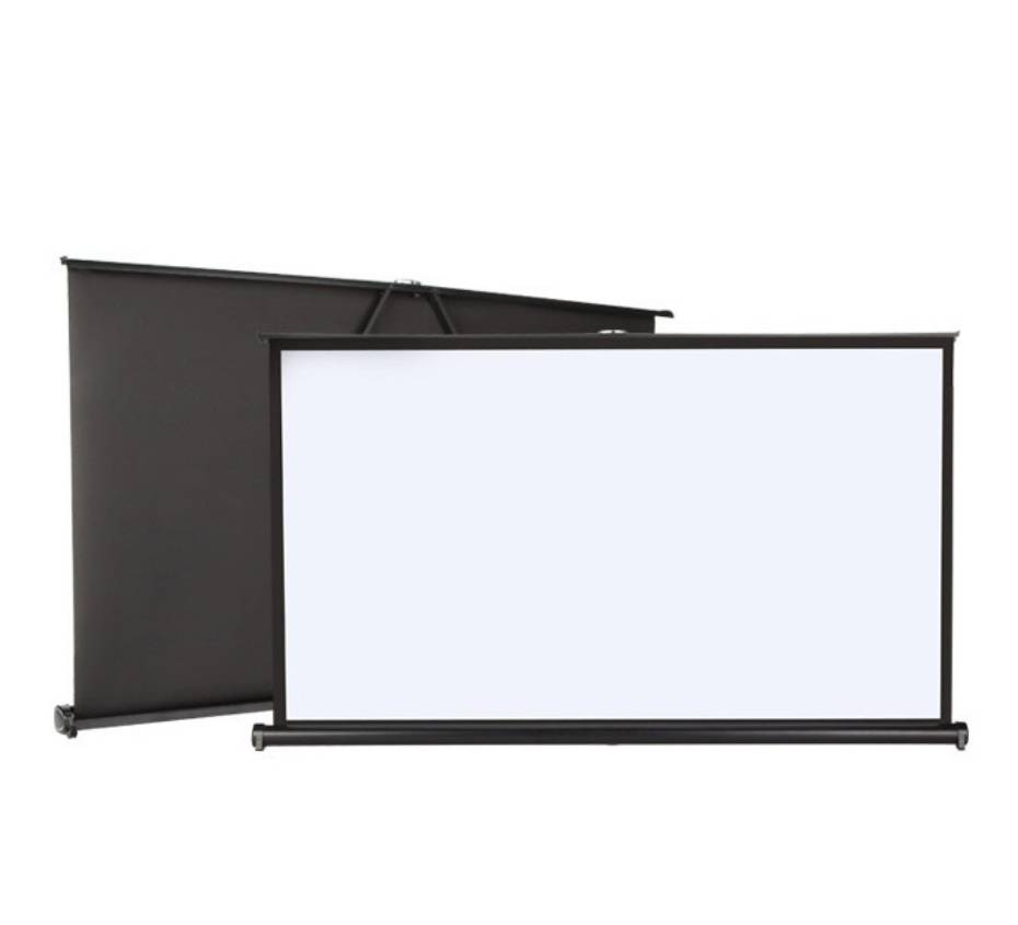 【免運】《BUMU》50吋(4:3)微型桌上布幕(贈送提袋)