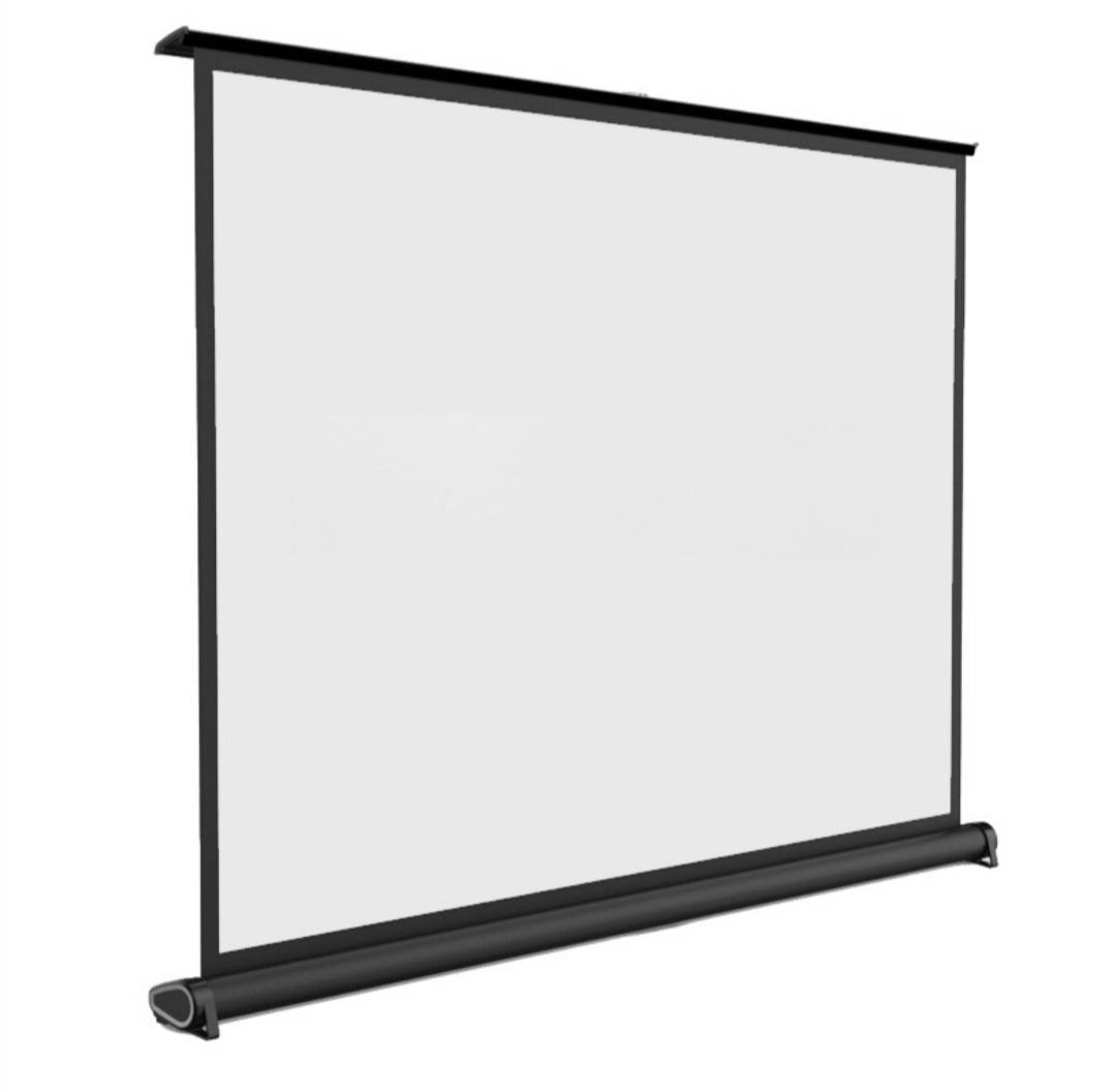 【免運】《BUMU》40吋(4:3)微型桌上布幕(贈送提袋)