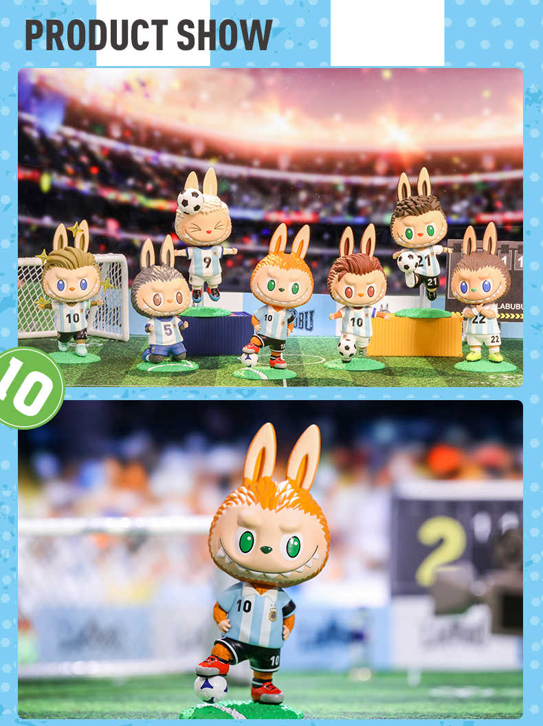 【Lemonade】現貨/預購-LABUBU阿根廷國家隊系列盲盒 盒玩 盲抽 公仔 玩具 泡泡瑪特 POPMART