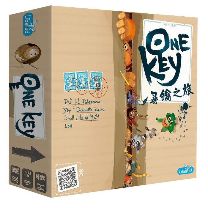 尋鑰之旅 One Key 繁體中文版 高雄龐奇桌遊