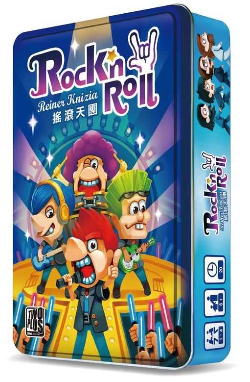 搖滾天團 Rock\u0027n Roll 繁體中文版 鐵盒版 高雄龐奇桌遊