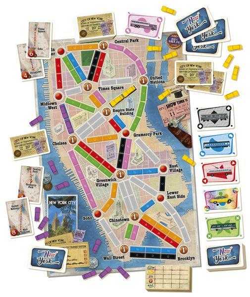 鐵道任務 紐約 Ticket to Ride New York 繁體中文版 高雄龐奇桌遊