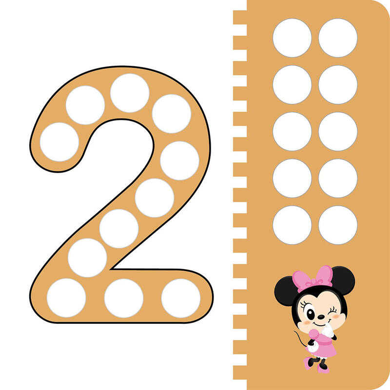 專注力訓練 數字學習圓圓貼 米奇系列 迪士尼DISNEY 繁體中文版 4歲以上 高雄龐奇桌遊
