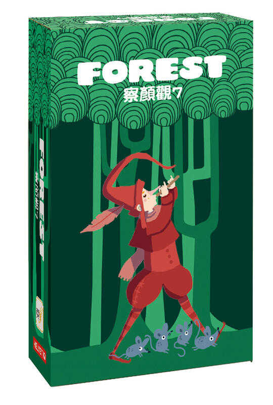 察顏觀7 FOREST 繁體中文版 6歲以上 高雄龐奇桌遊