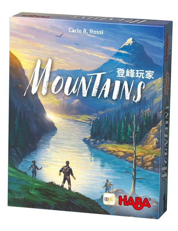 登峰玩家 Mountains 繁體中文版 高雄龐奇桌遊