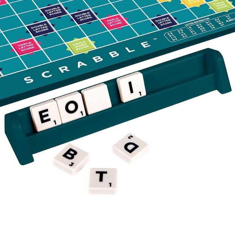 英文拼字遊戲 Scrabble 2024新美術版本 英文拼字桌遊 高雄龐奇桌遊