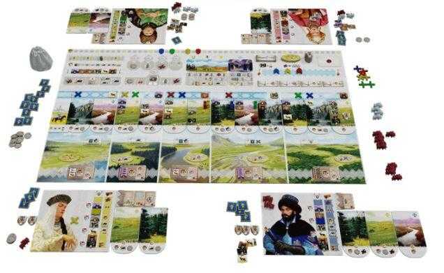 極東之旅 Stroganov 繁體中文版 高雄龐奇桌遊