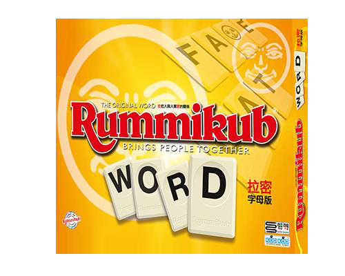 拉密 英文字彙牌 Rummikub Word 高雄龐奇桌遊