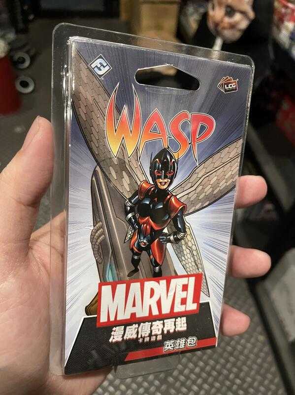 漫威傳奇再起 黃蜂女 英雄包 Wasp Hero Pack 繁體中文版 高雄龐奇桌遊